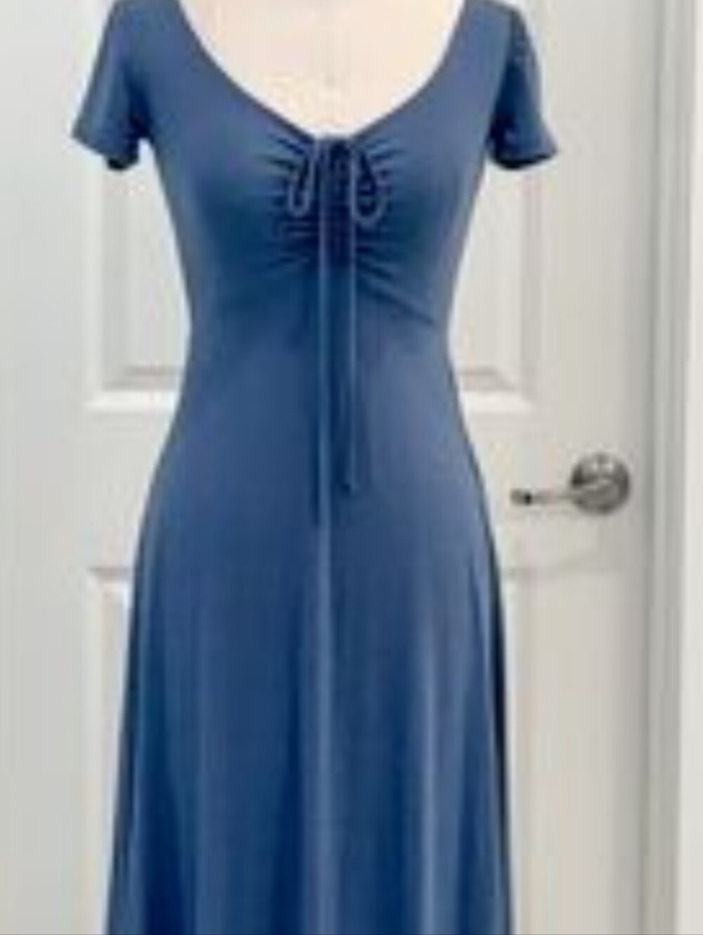Rolla Coaster Summer Stretchy Dress NWT Blue Size MED